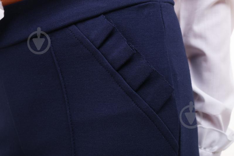 Брюки MAX&MIA 3L3901 р.128 темно-синий - фото 5