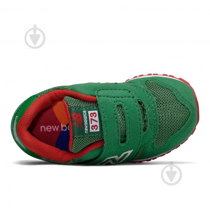 Кроссовки демисезонные New Balance IV373GR р.22,5 зеленые - фото 3