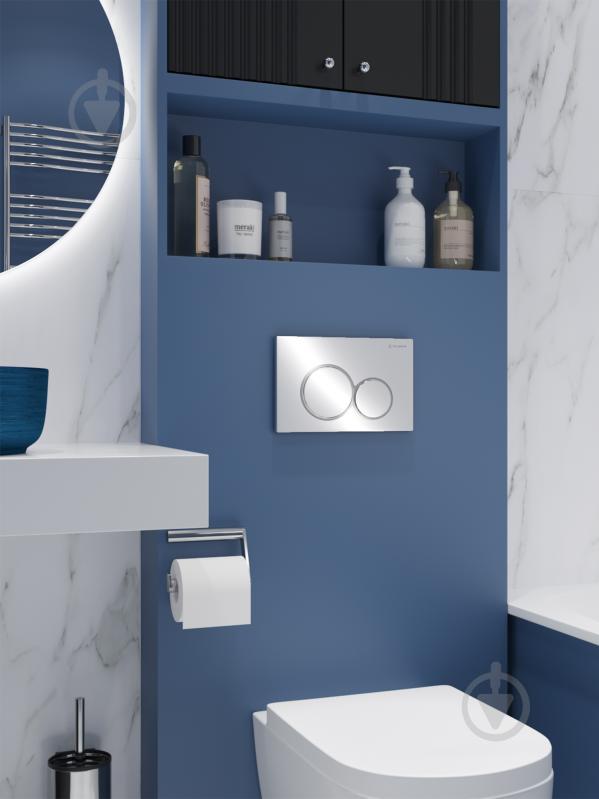 Инсталляция для унитаза Helmken 5 в 1 38097020 с круголой кнопокй (хром) + диспенсер Fresh System + шумоизоляция - фото 16 Инсталляция для унитаза Helmken 5 в 1 38097020 с круголой кнопокй (хром) + диспенсер Fresh System + шумоизоляция - фото 16