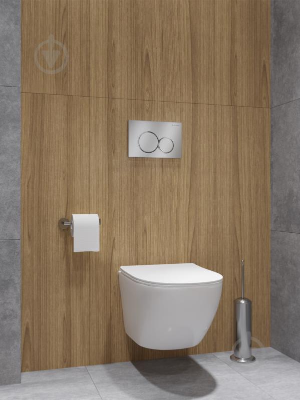 Инсталляция для унитаза Helmken 5 в 1 38097020 с круголой кнопокй (хром) + диспенсер Fresh System + шумоизоляция - фото 18 Инсталляция для унитаза Helmken 5 в 1 38097020 с круголой кнопокй (хром) + диспенсер Fresh System + шумоизоляция - фото 18