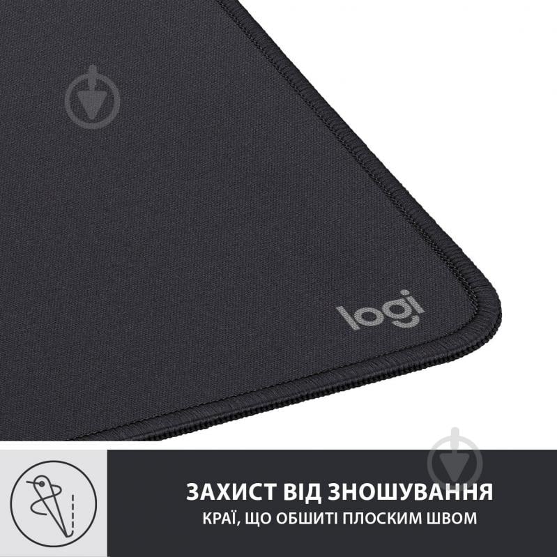 Килимок для миші Logitech Mouse Pad Studio Series Graphite (956-000049) - фото 5