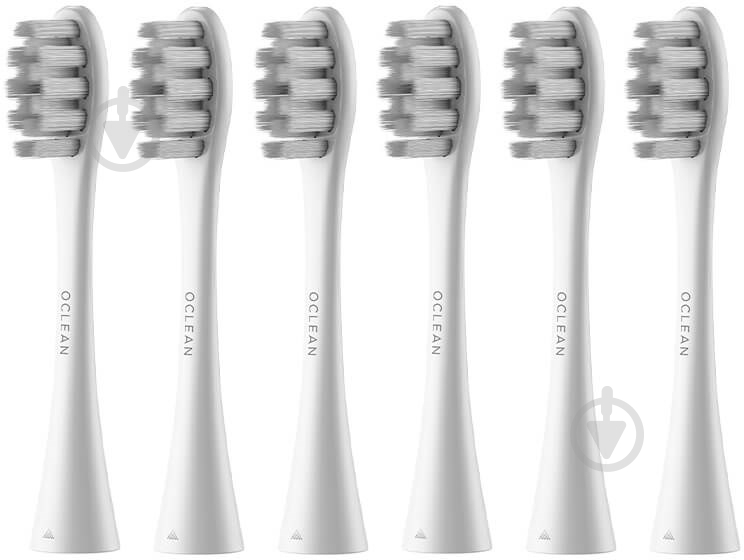 Набор насадок Oclean P1S12 W06 Gum Care Brush Head White (6 шт) - фото 1