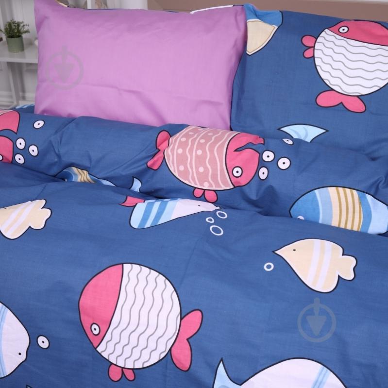 Комплект постельного белья MirSon Ranforce Elite 17-0466 Fish are fabulous мульти - фото 2