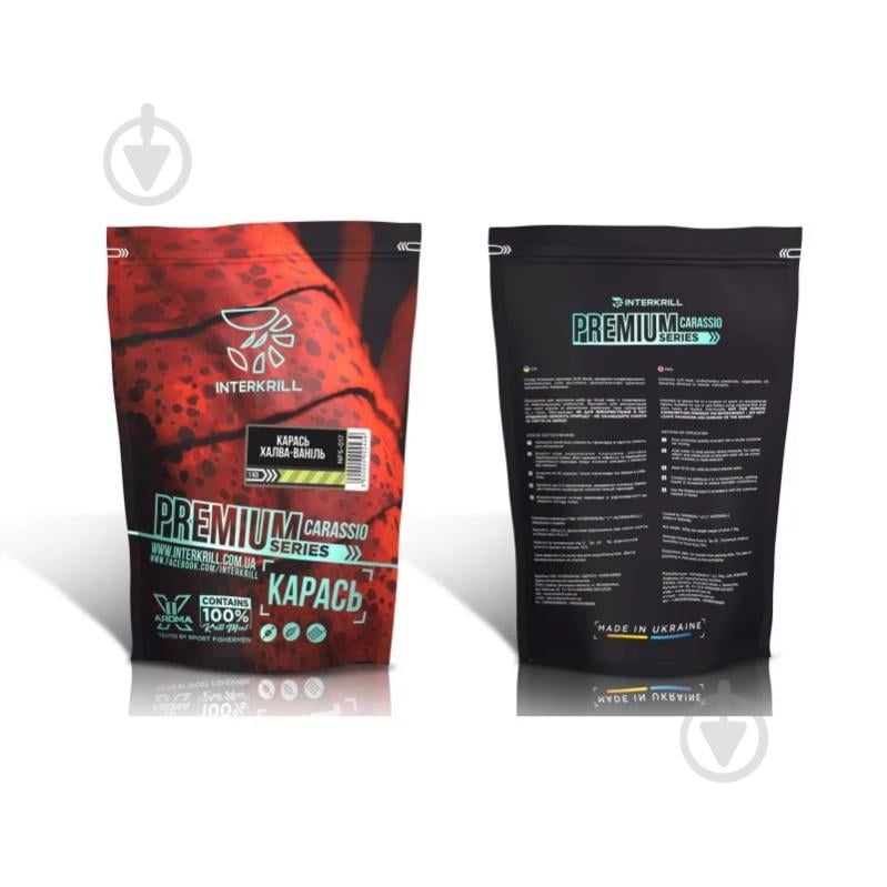 Прикормка INTERKRILL Premium Series Карась халва/ ваниль 1000 г - фото 3