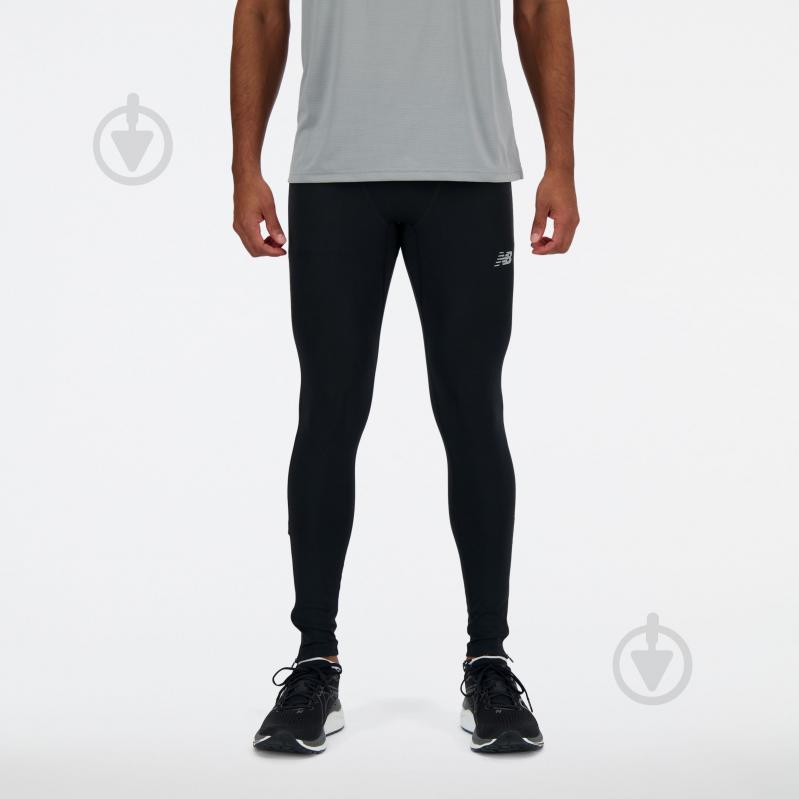 Тайтсы New Balance NEW BALANCE RUN TIGHT MP41237BK р.M черный - фото 1