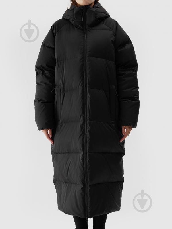 Пуховик женский зимний 4F DOWN JACKET F465 4FWAW24TDJAF465-20S р.XS черный - фото 7