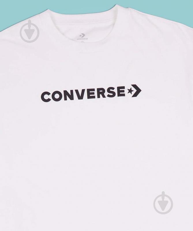 Платье Converse Icon Play Tee Dress 10023921-A02 р.XS белый - фото 3