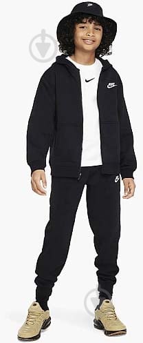 Спортивний костюм Nike K NSW CLUB FLC FZ TRACKSUIT FD3114-010 р.M чорний - фото 1