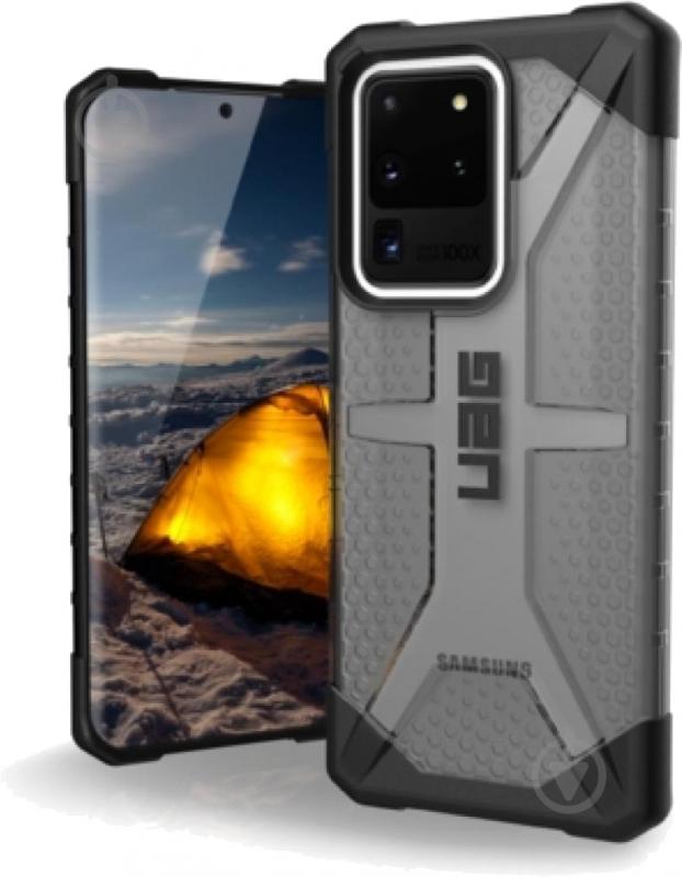 Чехол UAG для Galaxy S20 Ultra Plasma Ash (211993113131) - фото 2