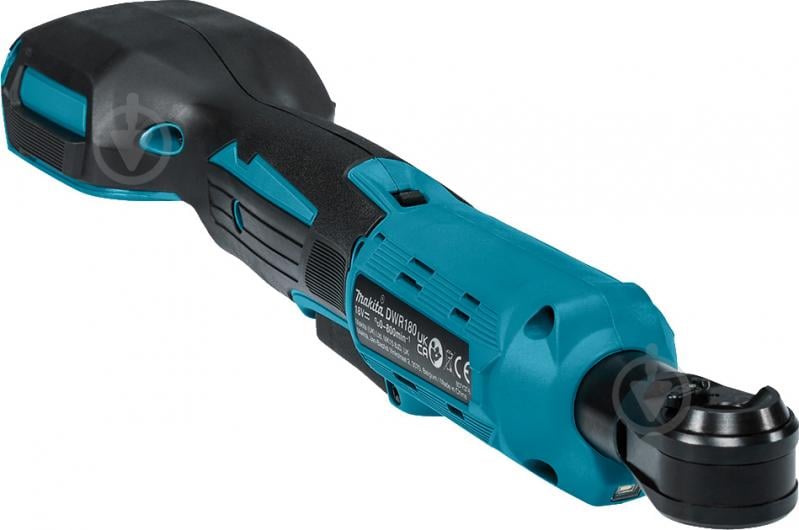 Гайковерт ударный аккумуляторный Makita с храповым механизмом DWR180RA - фото 4