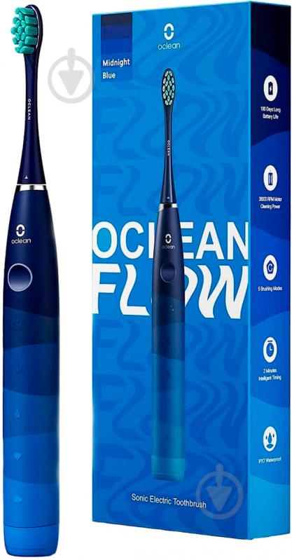 Електрична зубна щітка Flow Sonic Electric Toothbrush Blue - фото 2