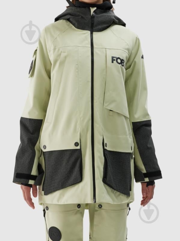 Куртка жіноча зимова 4F TECHNICAL JACKET F587 4FWAW24TTJAF587-44S р.XS зелена - фото 10