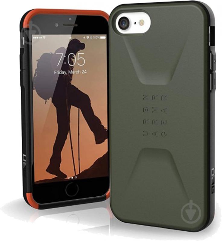Чехол UAG Civilian Olive для Apple iPhone SE - фото 4