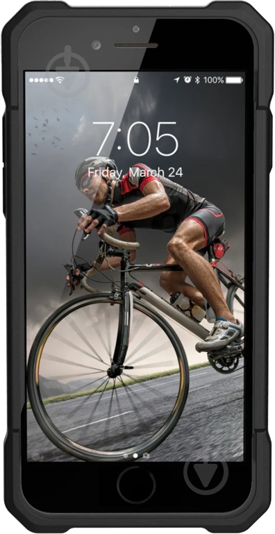 Чехол UAG Monarch Black для Apple iPhone SE - фото 2 Чехол UAG Monarch Black для Apple iPhone SE - фото 2
