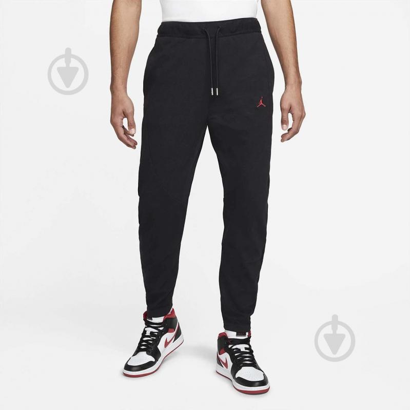 Штани Nike M J ESS WARMUP PANT DJ0881-010 р. L чорний - фото 1