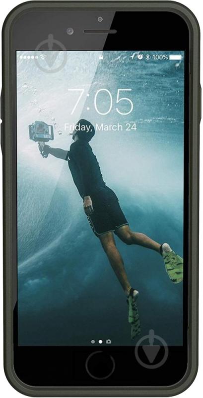 Чехол UAG Outback Olive Drab для Apple iPhone SE - фото 4