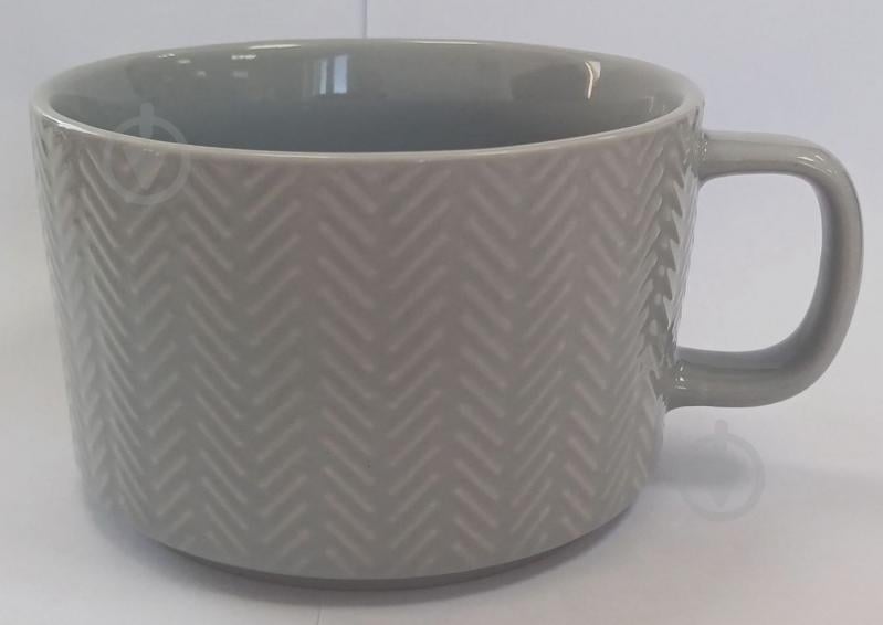 Чашка Milika BigMug Grey 700 мл M0420-KLSP13-T307C - фото 2 Чашка Milika BigMug Grey 700 мл M0420-KLSP13-T307C - фото 2