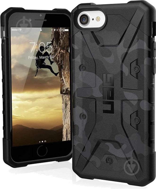 Чехол UAG Pathfinder Camo Midnight для Apple iPhone SE - фото 3