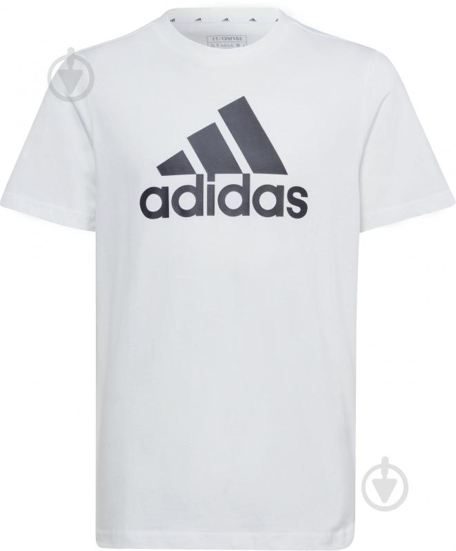 Футболка Adidas U BL TEE IB1670 р.176 білий - фото 1