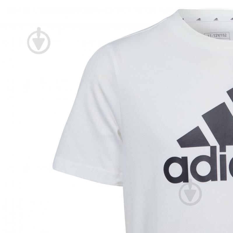 Футболка Adidas U BL TEE IB1670 р.176 білий - фото 4