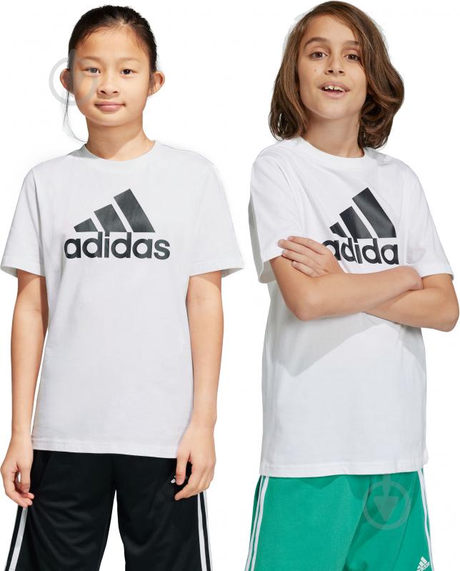 Футболка Adidas U BL TEE IB1670 р.176 білий - фото 7