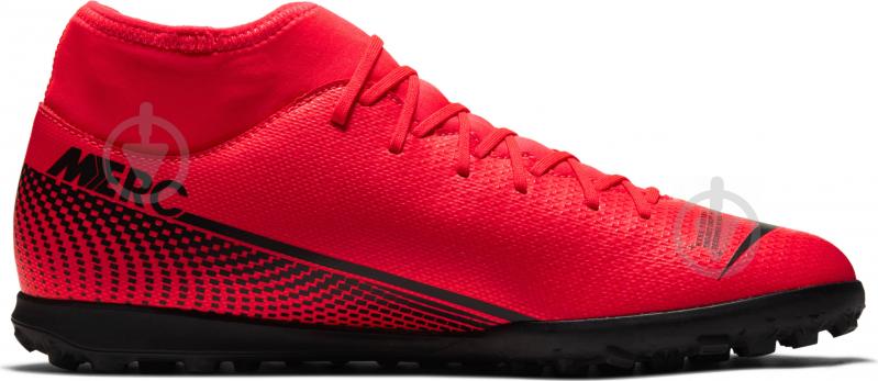 Cороконіжки Nike SUPERFLY 7 CLUB TF AT7980-606 р.45 червоно-чорний - фото 4