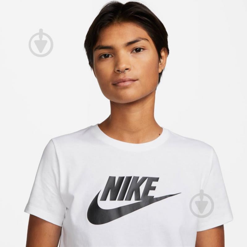 Футболка Nike W NSW TEE ESSNTL ICN FTRA DX7906-100 р.XL белый - фото 3