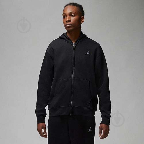 Джемпер Nike M J ESS FLC FZ HOODIE FJ7771-010 р.L черный - фото 1