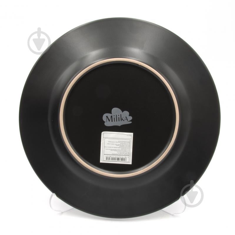 Тарілка обідня Milika Siana Black 26,5 см M0480-TRSC241006-105P-B - фото 3 Тарілка обідня Milika Siana Black 26,5 см M0480-TRSC241006-105P-B - фото 3