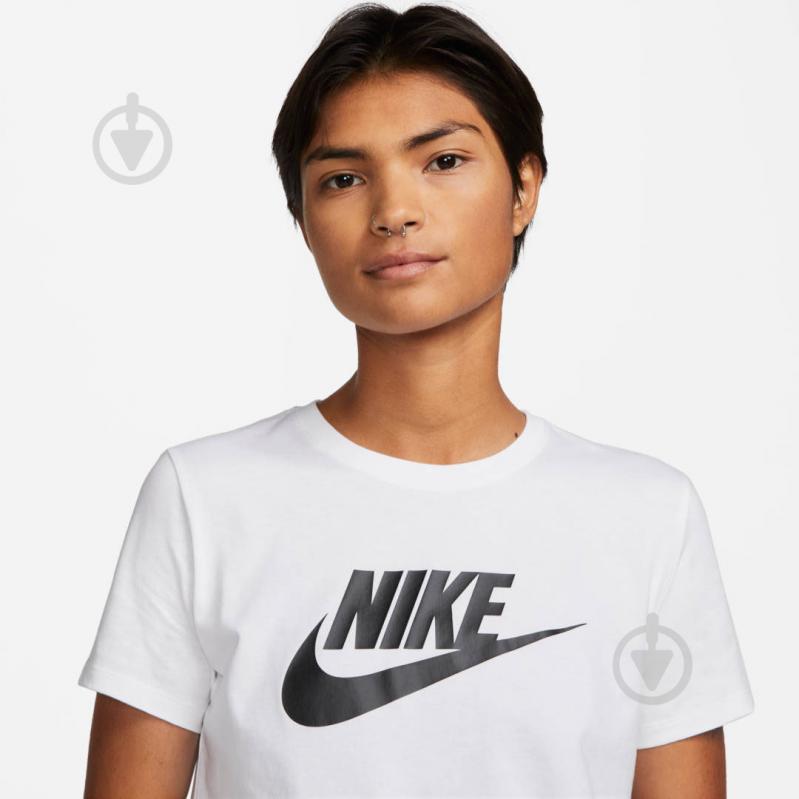 Футболка Nike W NSW TEE ESSNTL ICN FTRA DX7906-100 р.2XL белый - фото 3