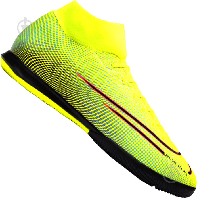 Футзальне взуття Nike SUPERFLY 7 ACADEMY MDS IC BQ5430-703 р.44 жовтий - фото 6