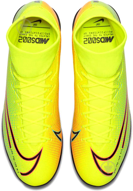 Футзальная обувь Nike SUPERFLY 7 ACADEMY MDS IC BQ5430-703 р.44,5 желтый - фото 2