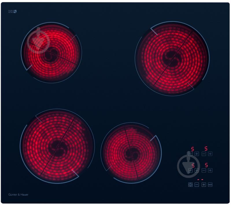Варильна поверхня електрична Gunter&Hauer CE 642 - фото 1