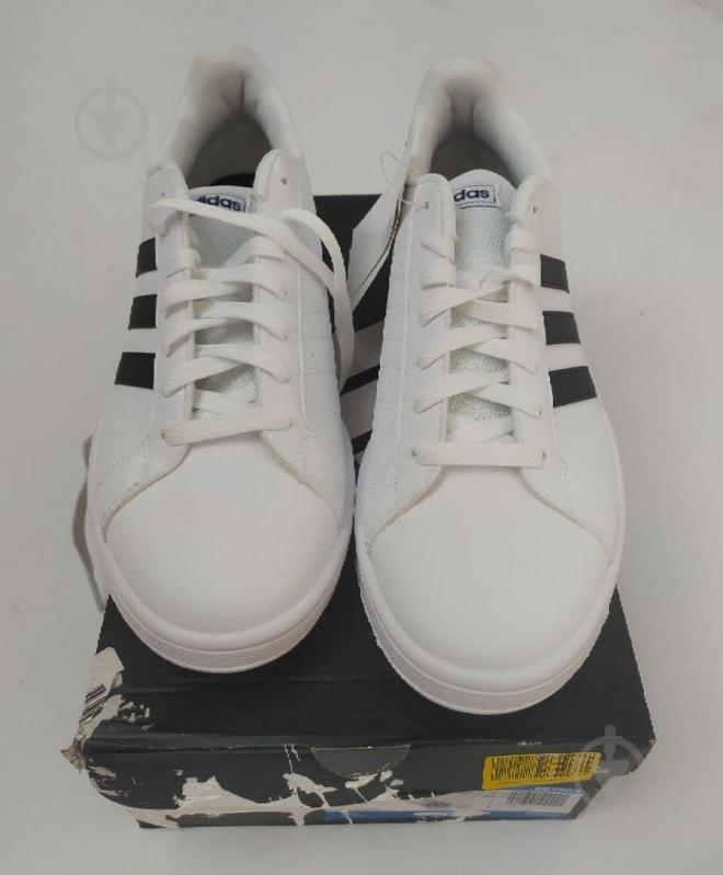 УЦІНКА! Кросівки Adidas GRAND COURT BASE Р.UK 8,5 БІЛИЙ (УЦ №22) - фото 13