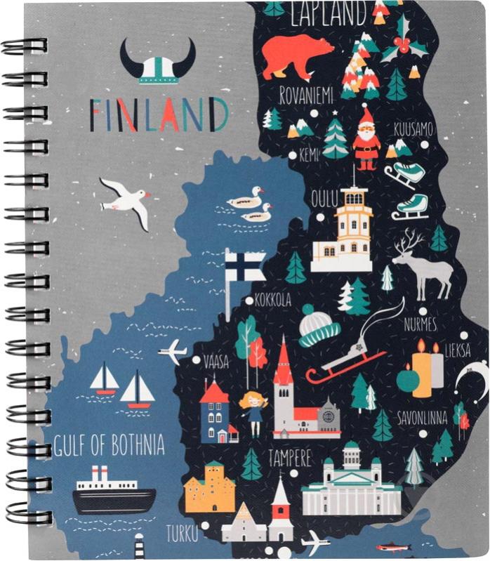 Блокнот Maps-1, 120 л Axent - фото 1