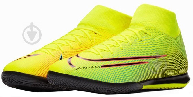 Футзальне взуття Nike SUPERFLY 7 ACADEMY MDS IC BQ5430-703 р.42,5 жовтий-салатовий - фото 1