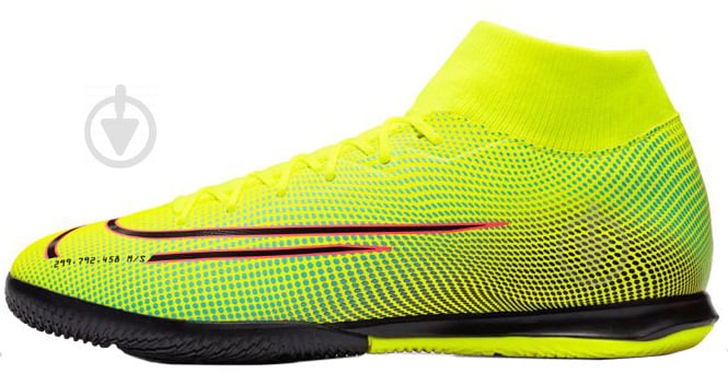 Футзальне взуття Nike SUPERFLY 7 ACADEMY MDS IC BQ5430-703 р.42,5 жовтий-салатовий - фото 2