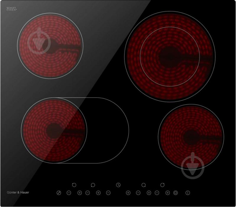 Варочная поверхность электрическая Gunter&Hauer CEM 643 CBT - фото 1