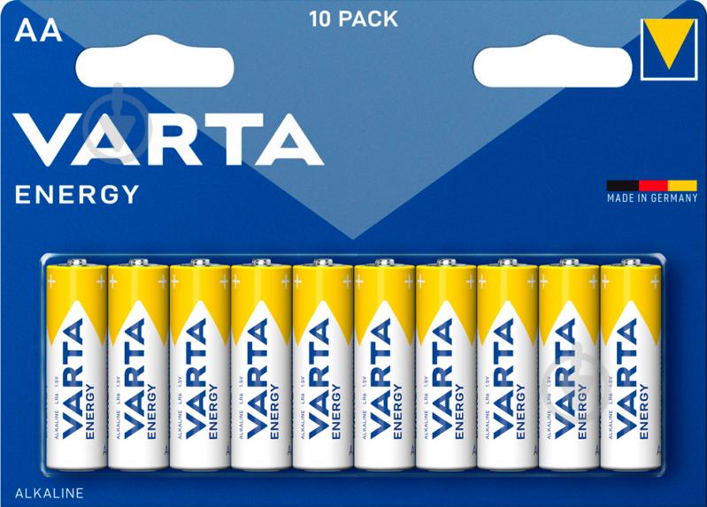 Батарейка Varta Energy AA 10 шт. - фото 1