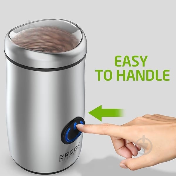 Кофемолка Brock CG 1050 SS - фото 9 Кофемолка Brock CG 1050 SS - фото 9