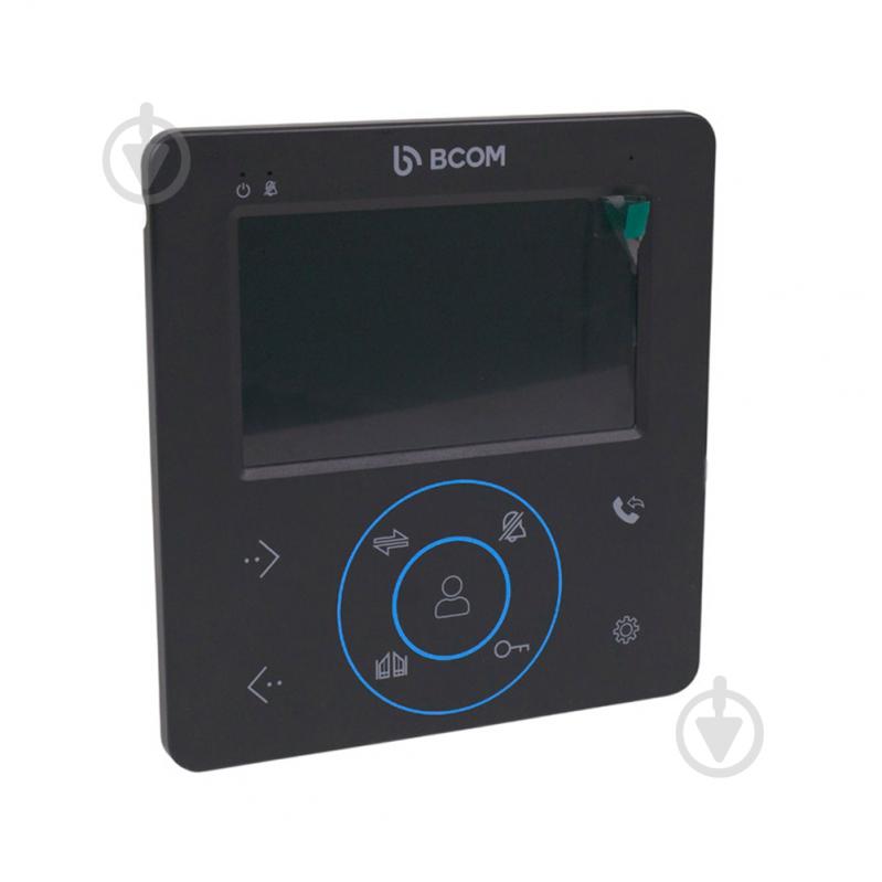 Комплект відеодомофона BCOM BD-480 Black Kit 240551 - фото 3