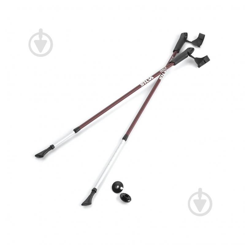 Трекінгові палиці Silva Walking Poles червоний SLV 38125 - фото 1