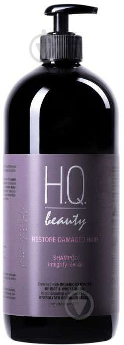 Шампунь H.Q.Beauty для пошкодженого волосся 950 мл - фото 1