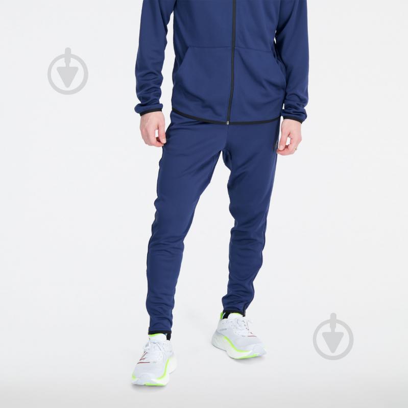 Брюки New Balance TENACITY KNIT TRAINING PANT MP33091NNY р. S синий - фото 2