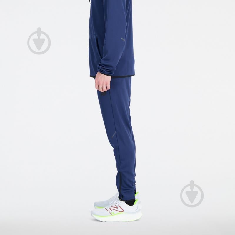 Брюки New Balance TENACITY KNIT TRAINING PANT MP33091NNY р. S синий - фото 4