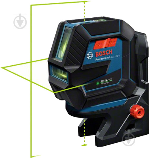 Нівелір лазерний Bosch Professional GCL 2-50 G + RM 10 + DK 10 + кейс 0601066M02 - фото 2