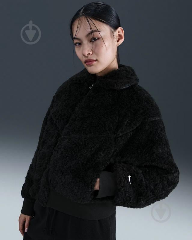 Куртка Nike W NSW ESSNTL FUR BMR JKT HV2807-010 р.L - фото 1