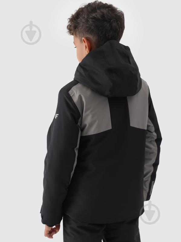 Куртка для мальчиков зимняя 4F TECHNICAL JACKET M536 4FJWAW24TTJAM536-20S р.122 черная - фото 4