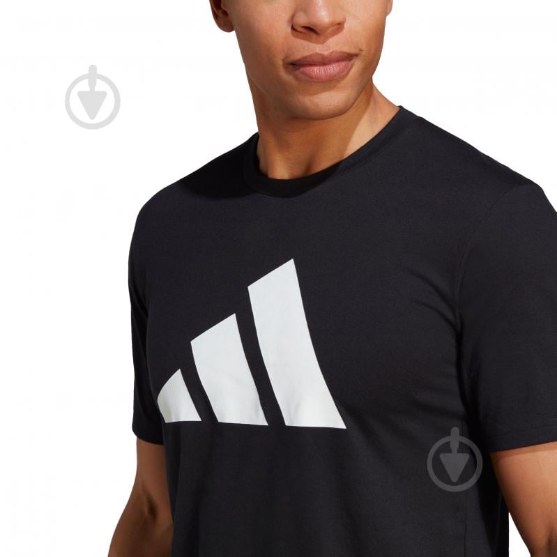 Футболка Adidas TR-ES FR LOGO T IB8273 р.2XL черный - фото 3