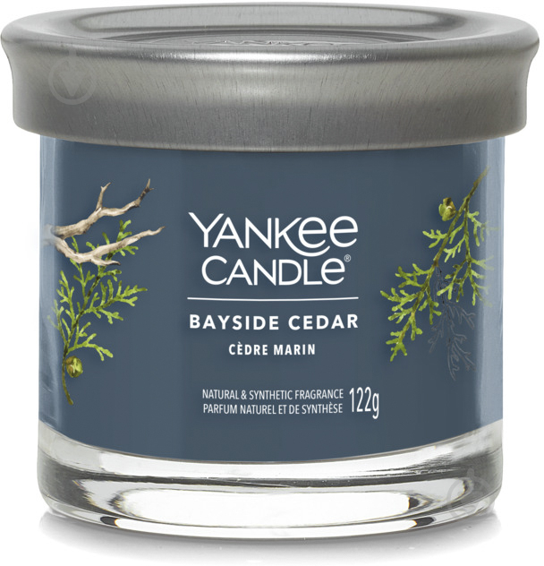 Свеча ароматическая Yankee Candle Small Кедр у залива (1744755E) - фото 1